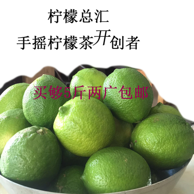 台湾四季柠檬尤力克中国大陆500g食用农产品特价南宁市正品包邮
