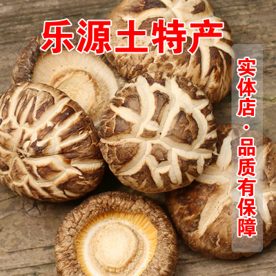 新货上市 安徽九华山土特产 香菇干货 农产品 野生花菇 散装500g